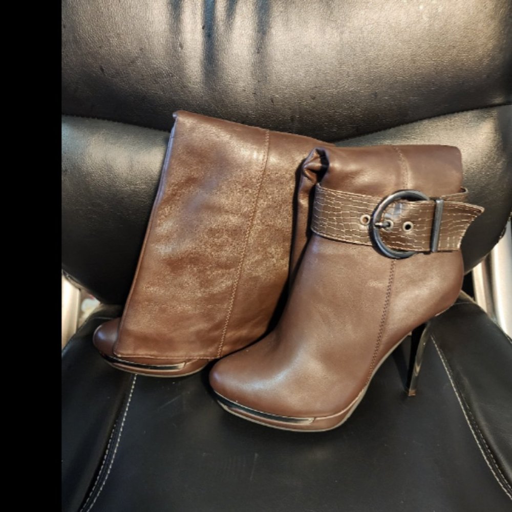 EUC Opera Heeled Boots